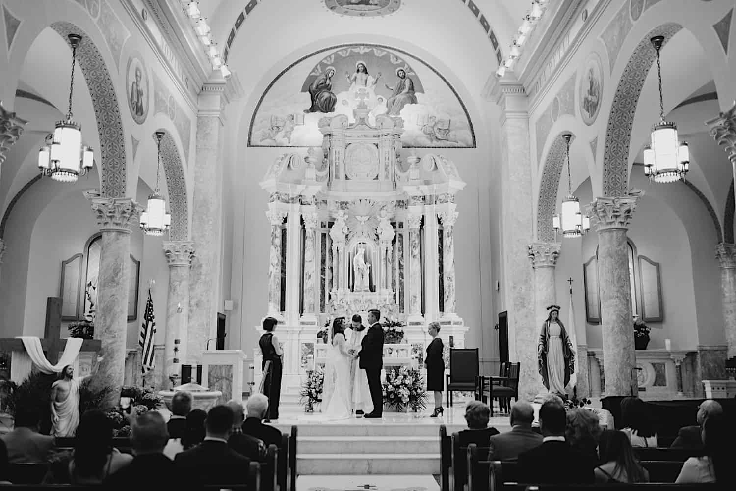 Wedding Church ceremony in Hoboken, NJ