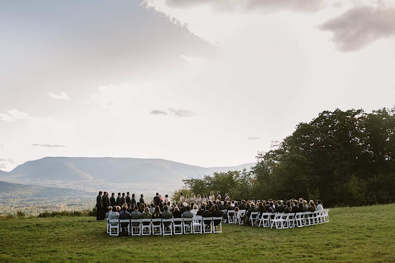 Wedding Ceremony at Deer Mountain Inn