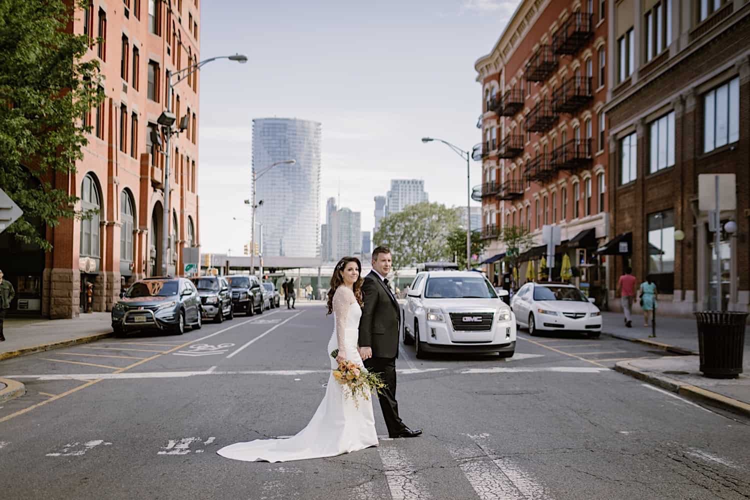 Wedding photos in Hoboken, NJ