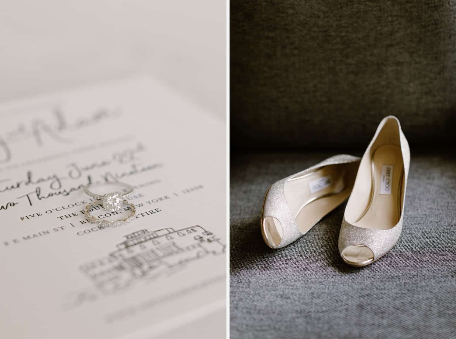 Wedding details from The Roundhouse in Beacon NY