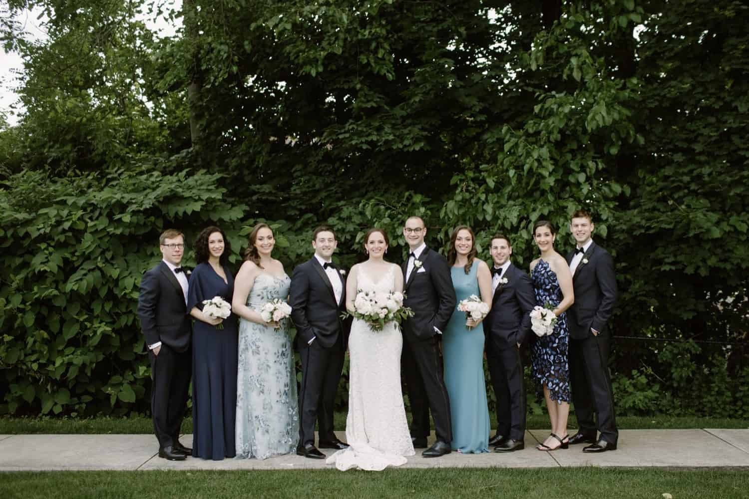 Bridal Party photos, The Roundhouse NY